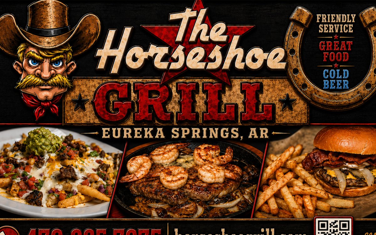 Horseshoe Grill website homepage